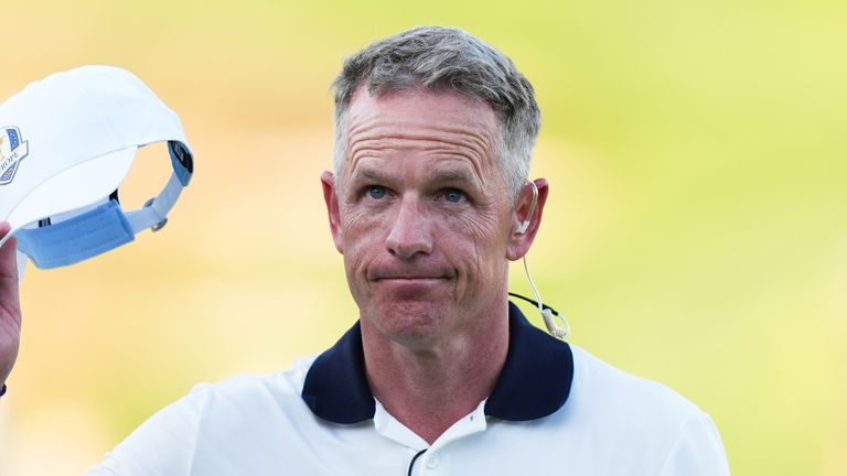 Luke Donald falou na quarta-feira sobre as multas de Jon Rahm 