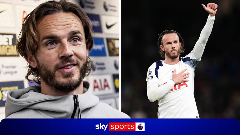 Tottenham Hotspur: James Maddison: Been difficult but been helping from behind the scenes