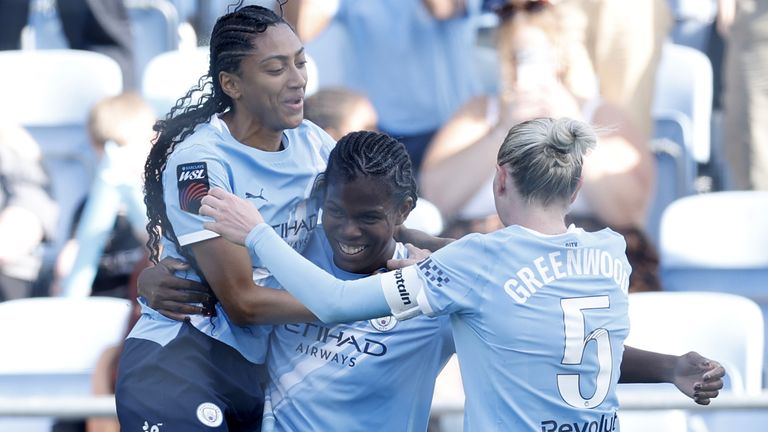 Man City have been crowned WSL champions