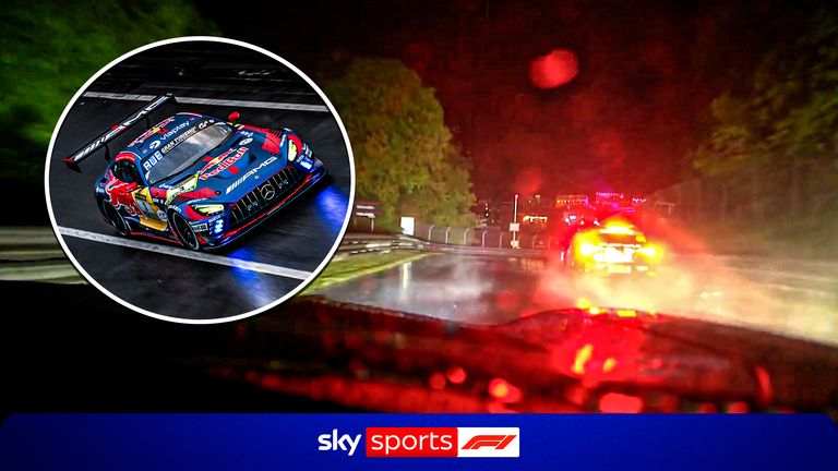 Max Verstappen takes on wild Nurburgring 24 Hours qualy in brutal conditions