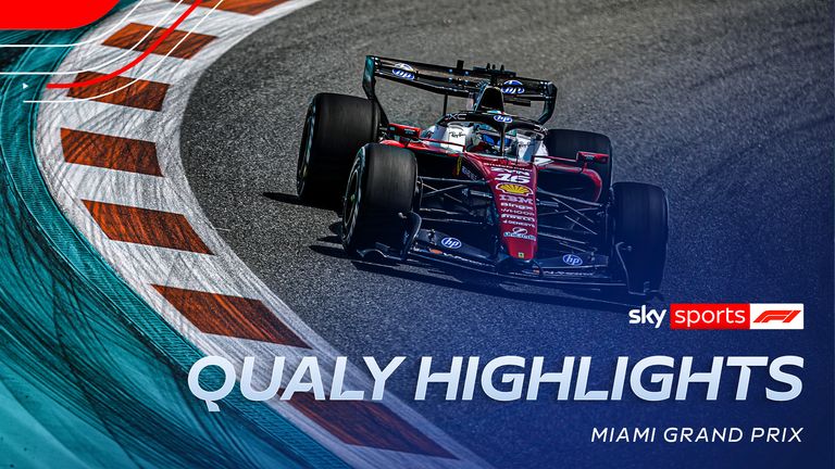 Highlights from qualifying for the 2026 Miami Grand Prix.