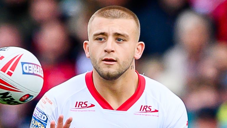 Mikey Lewis and Hull KR take on Wigan Warriors on Thursday night in the Super League 