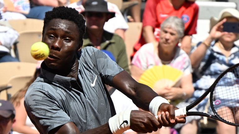 Moise Kouame is making his Grand Slam debut (AP Photo/Emma Da Silva)