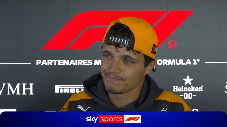 Lando Norris has urged McLaren to keep pushing as they look to overhaul Mercedes at the front of the grid.