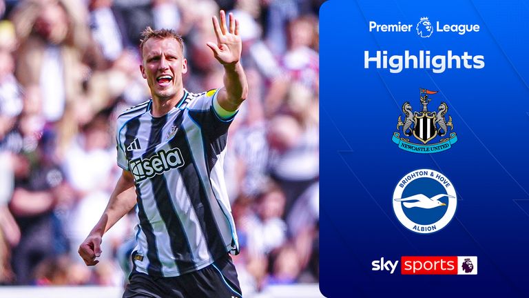 Highlights from the Premier League match between Newcastle and Brighton.