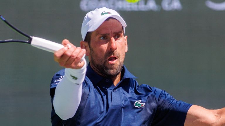 Novak Djokovic said he had been watching from the sidelines amid the dispute