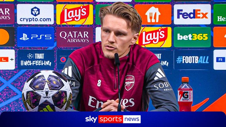Odegaard - Arsenal pre Champions League final