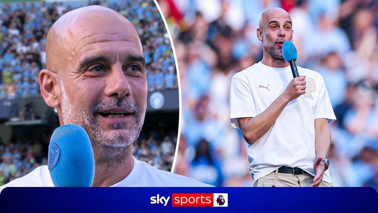Pep Guardiola farewell message