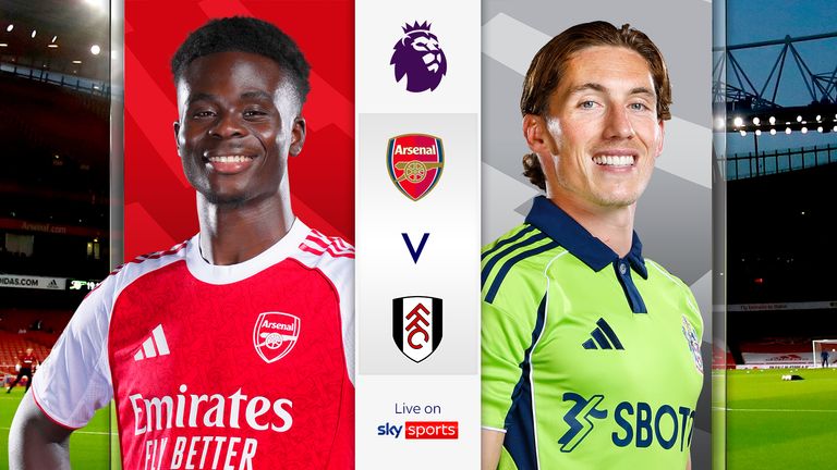 Saka captains Arsenal with Odegaard out of Fulham clash LIVE!