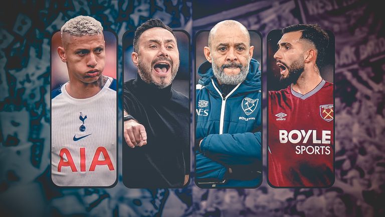Spurs and West Ham are fighting for Premier League survival
