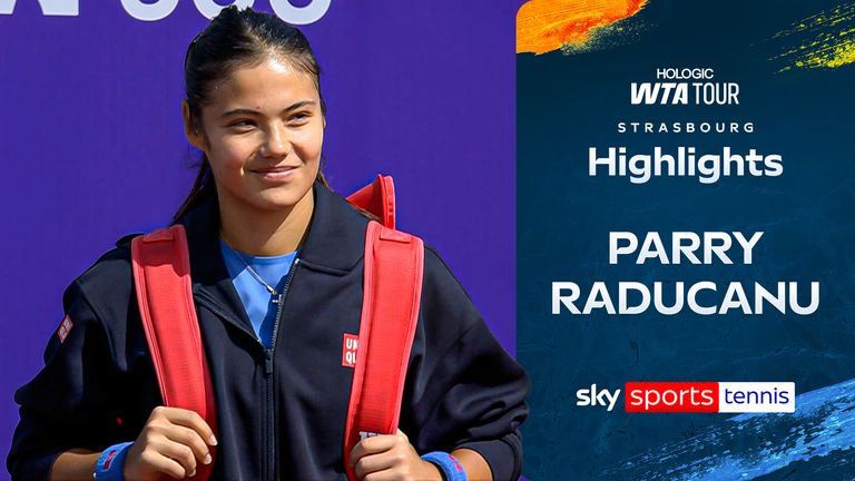 HIghlights of Emma Raducanu against Diane Parry