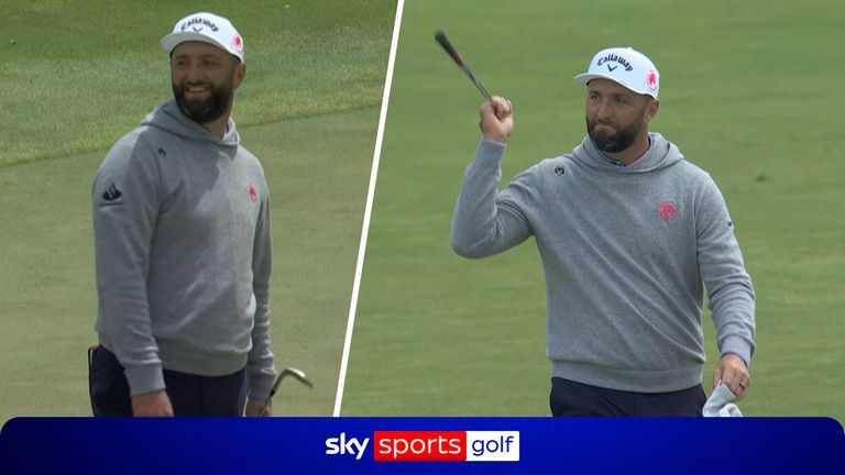 JON RAHM EAGLE 14 MAY