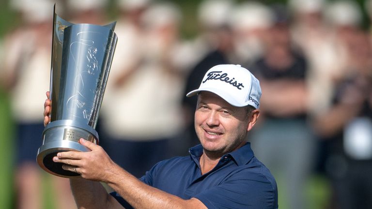 Richard Sterne ended a 13-year wait to win on the DP World Tour on Sunday