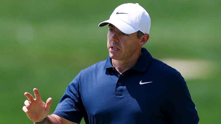 NEWTOWN SQUARE, PA - MAY 17: during the final round of the PGA Championship at Aronimink Golf Club