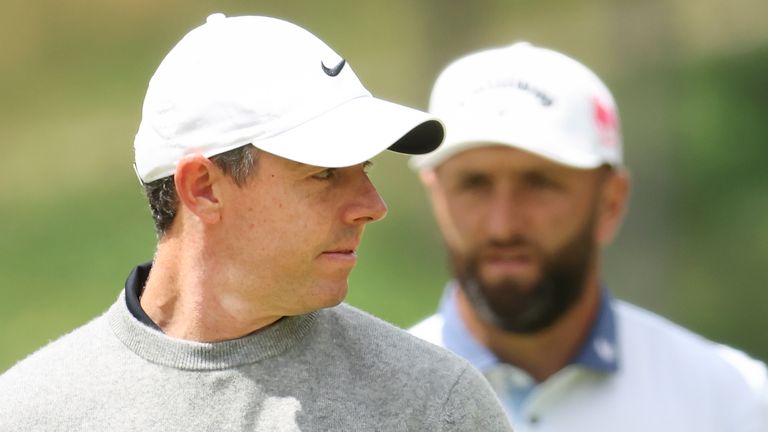 Rory McIlroy, Jon Rahm, PGA Championship