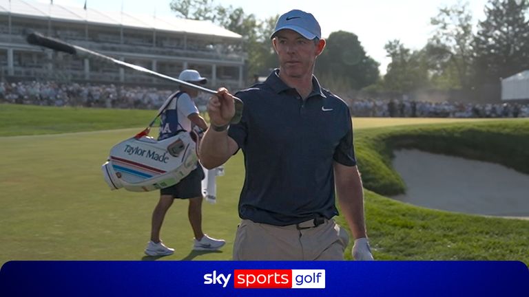 RORY MCILROY HECKLED 17 MAY