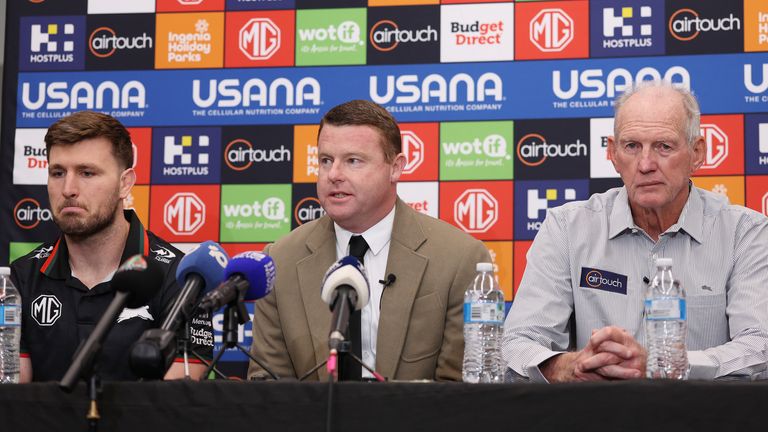 Jai Arrow announced his diagnosis at a press conference on Wednesday