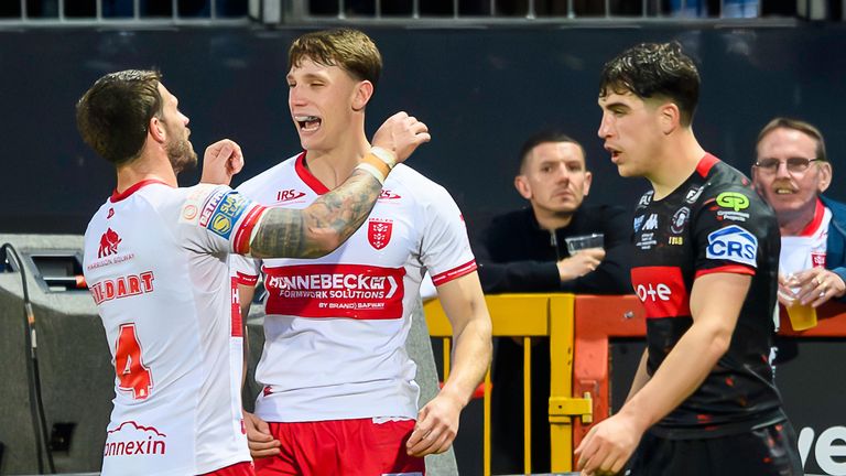 Super League as it happened: Hull KR run riot against young Wigan Warriors