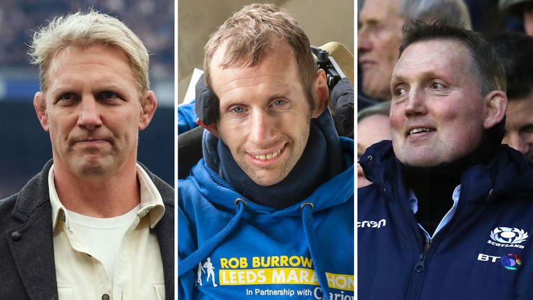 Lewis Moody, Rob Burrow, Doddie Weir