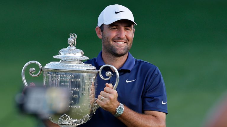 Scottie Scheffler will skip this week's Truist Championship after winning the PGA Championship at Quail Hollow in 2025