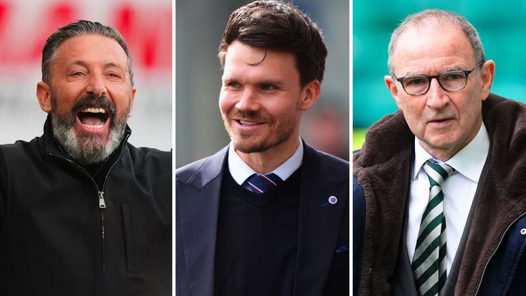 Derek McInnes, Danny Röhl, Martin O'Neill