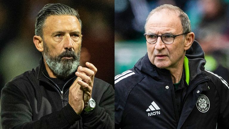 Derek McInnes and Martin O'Neill