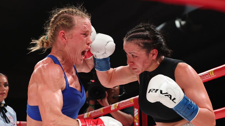 Serrano stopped Hanson in the second round