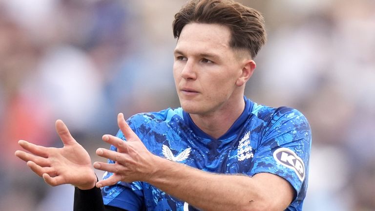 Sonny Baker earned debut ODI and T20I debut caps last September