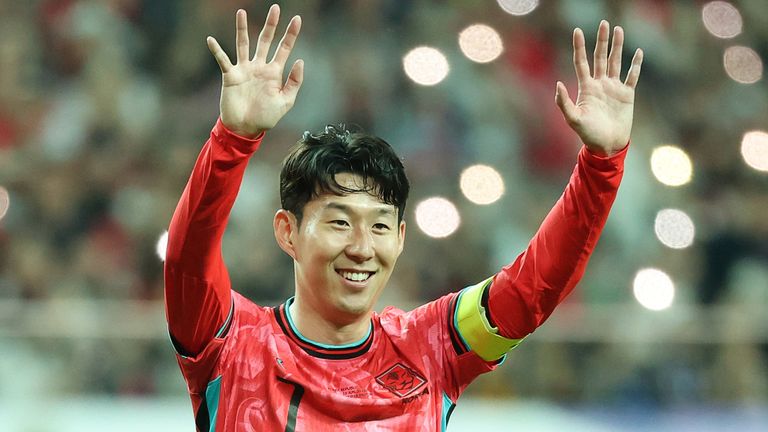 South Korea talisman Heung-Min Son