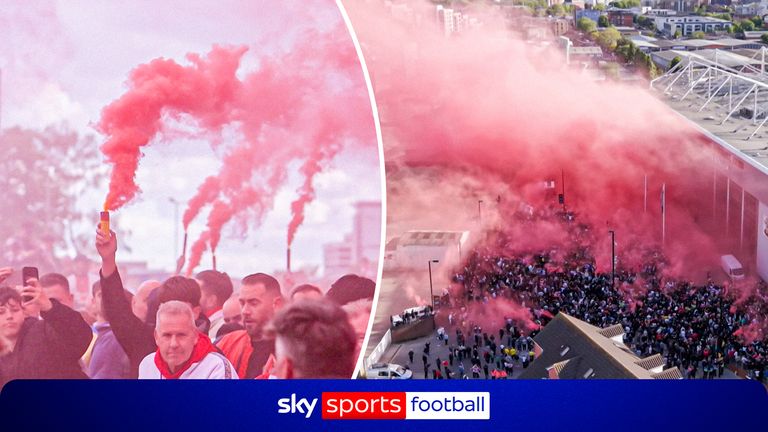 Southampton arrival shots