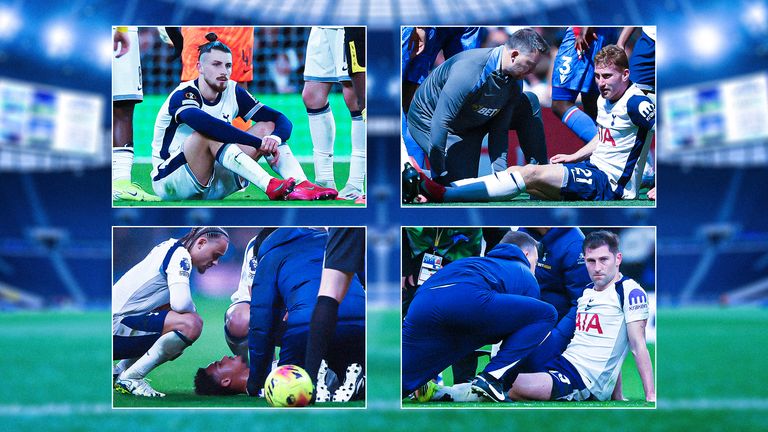 Tottenham have suffered back-to-back injury-hit seasons