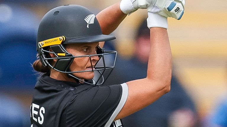 New Zealand's Suzie Bates in action in her 184th and final one-day international (Getty Images)