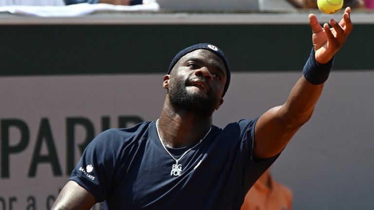Il grande servizio e il grande dritto di Frances Tiafoe potrebbero causare problemi ai suoi avversari (AP Photo/Emma Da Silva)