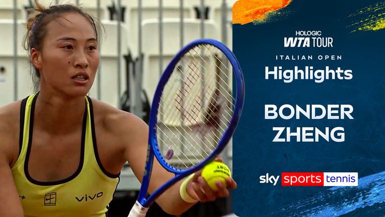 BONDAR V ZHENG ITALIAN OPEN