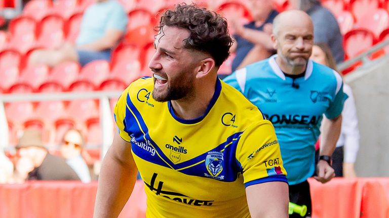 Rugby League - Betfred Challenge Cup Semi Final - Warrington Wolves v Leigh Leopards - The Totally Wicked Stadium, St Helens, England - Warr