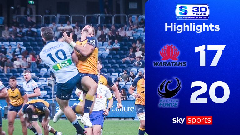 Waratahs 17-20 Western Force | Super Rugby Pacific highlights