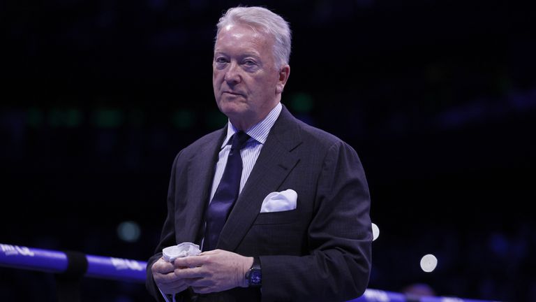 Frank Warren has called for Usyk's belt t be stripped should he avoid fighting mandatory challenger Kabayel