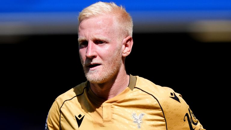 Will Hughes playing for Crystal Palace