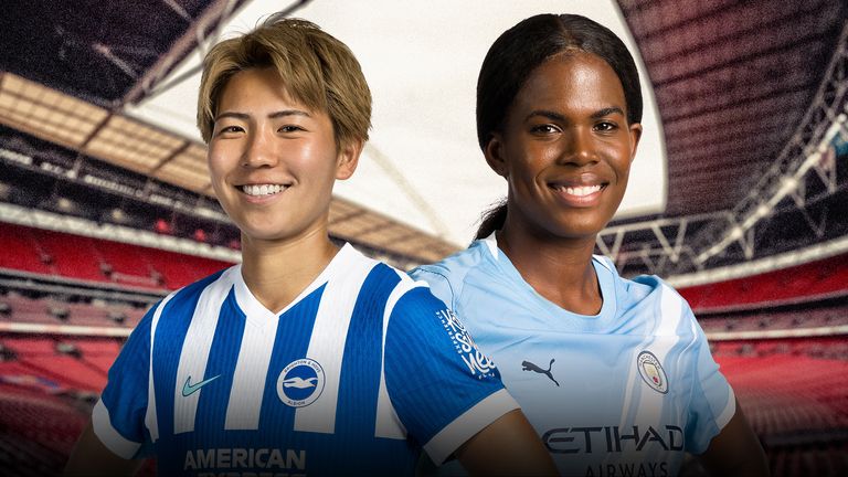 Women's FA Cup final: Man City aim for domestic double as Brighton target first trophy