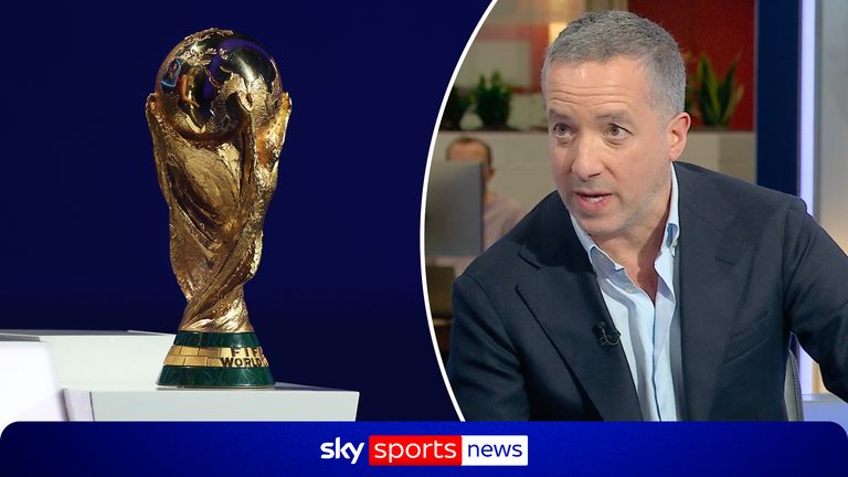 Kaveh Solhekol provides an update on the policing situation at the World Cup, where it was confirmed that only 3 officers will travel for the tournament from an England perspective.