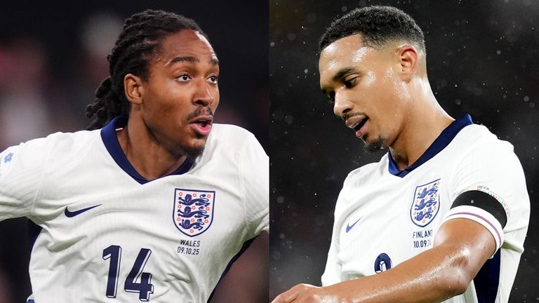 Djed Spence and Trent Alexander-Arnold