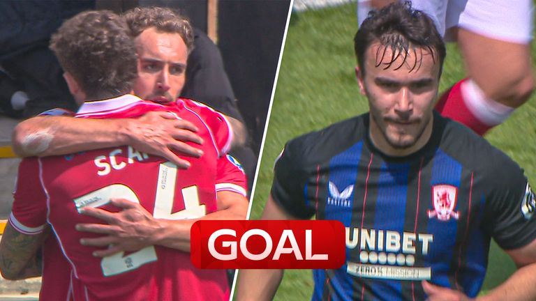Wrexham take lead before Boro level.
