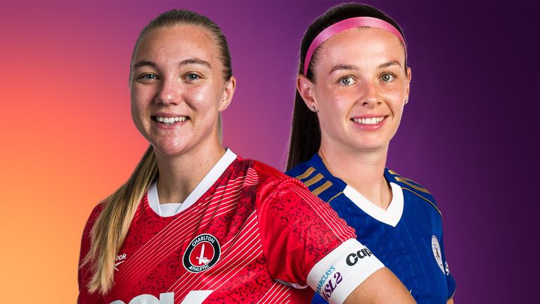 Charlton will host Leicester in the WSL play-off on Saturday, live on Sky Sports