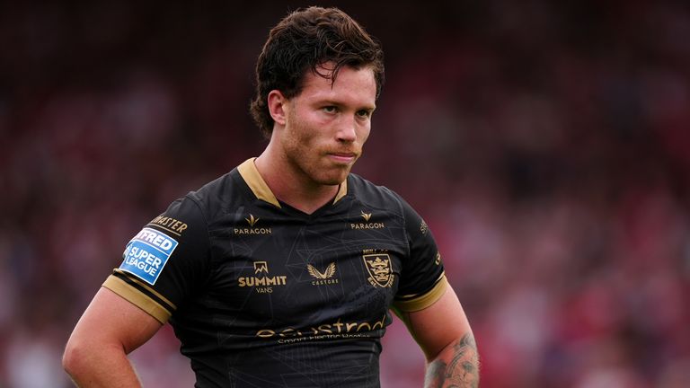Hull FC's Yusuf Aydin during the Betfred Super League match at the Sewell Group Craven Park Stadium, Kingston upon Hull. Picture date: Sunda