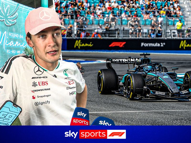 Following a disappointing result at the Miami Grand Prix, Mercedes' George Russell says the 'real test' will be in the next few races.