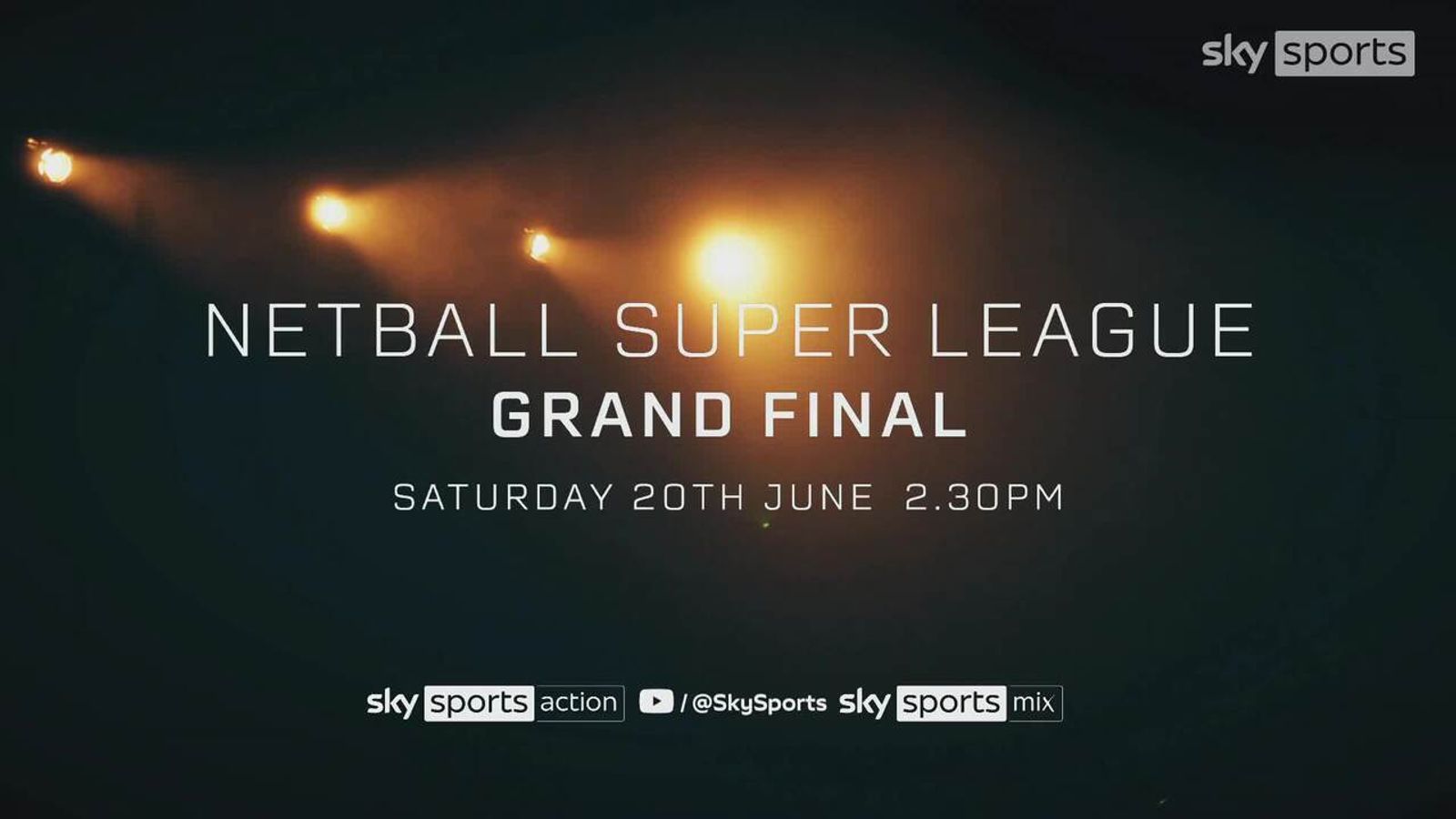 Netball Super League Grand Final - watch live on Sky Sports!