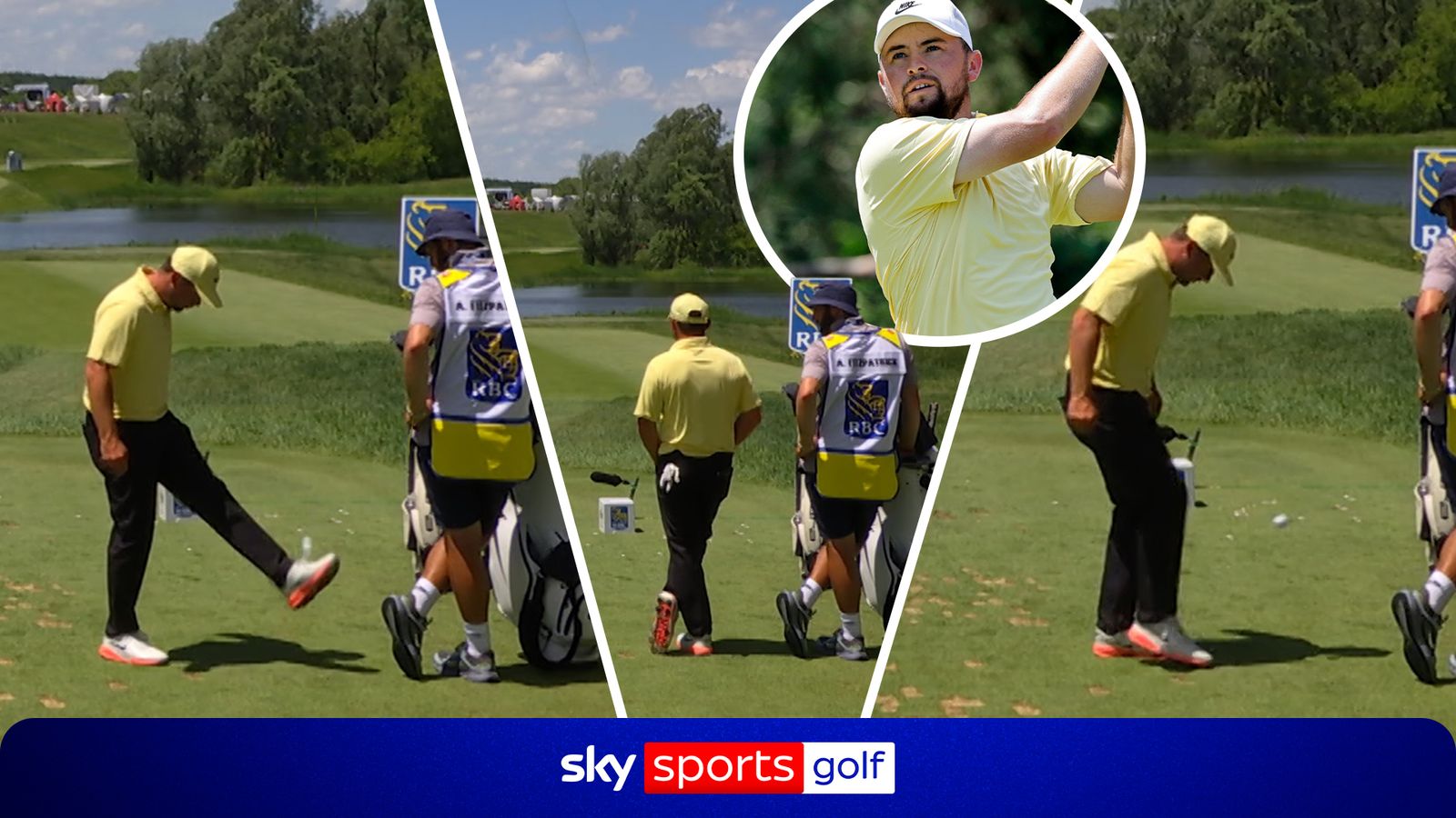 Canadian Open: Alex Fitzpatrick has World Cup fever! Golfer shows off football skills with golf-ball keepie-uppies