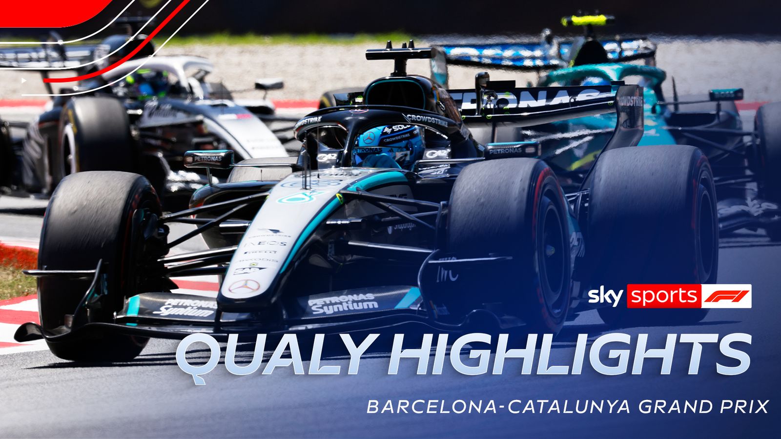 George Russell Outpaces Hamilton to Secure Dramatic Barcelona Pole