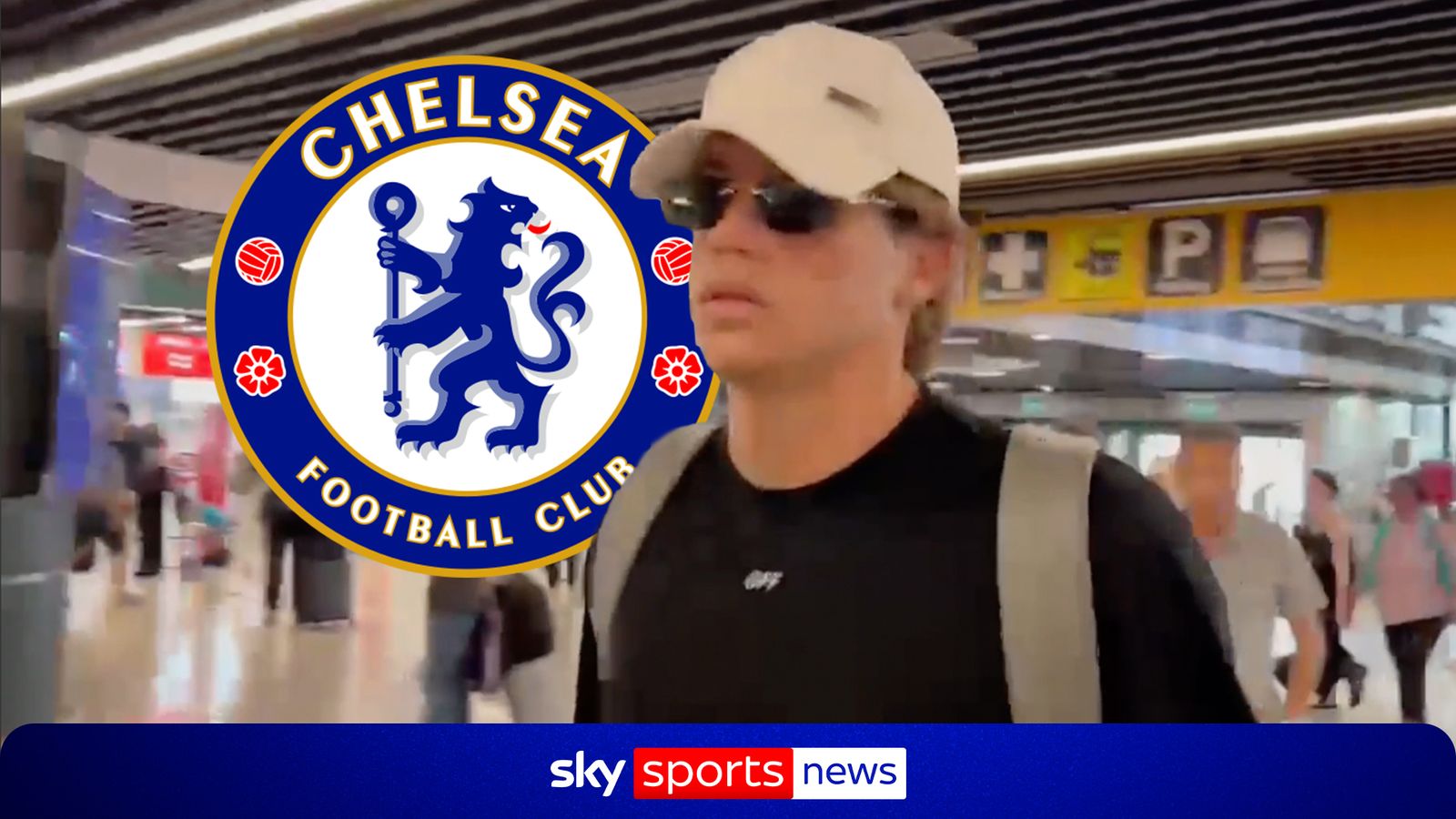 Chelsea-bound Marco Palestra flying to London to complete £43m move