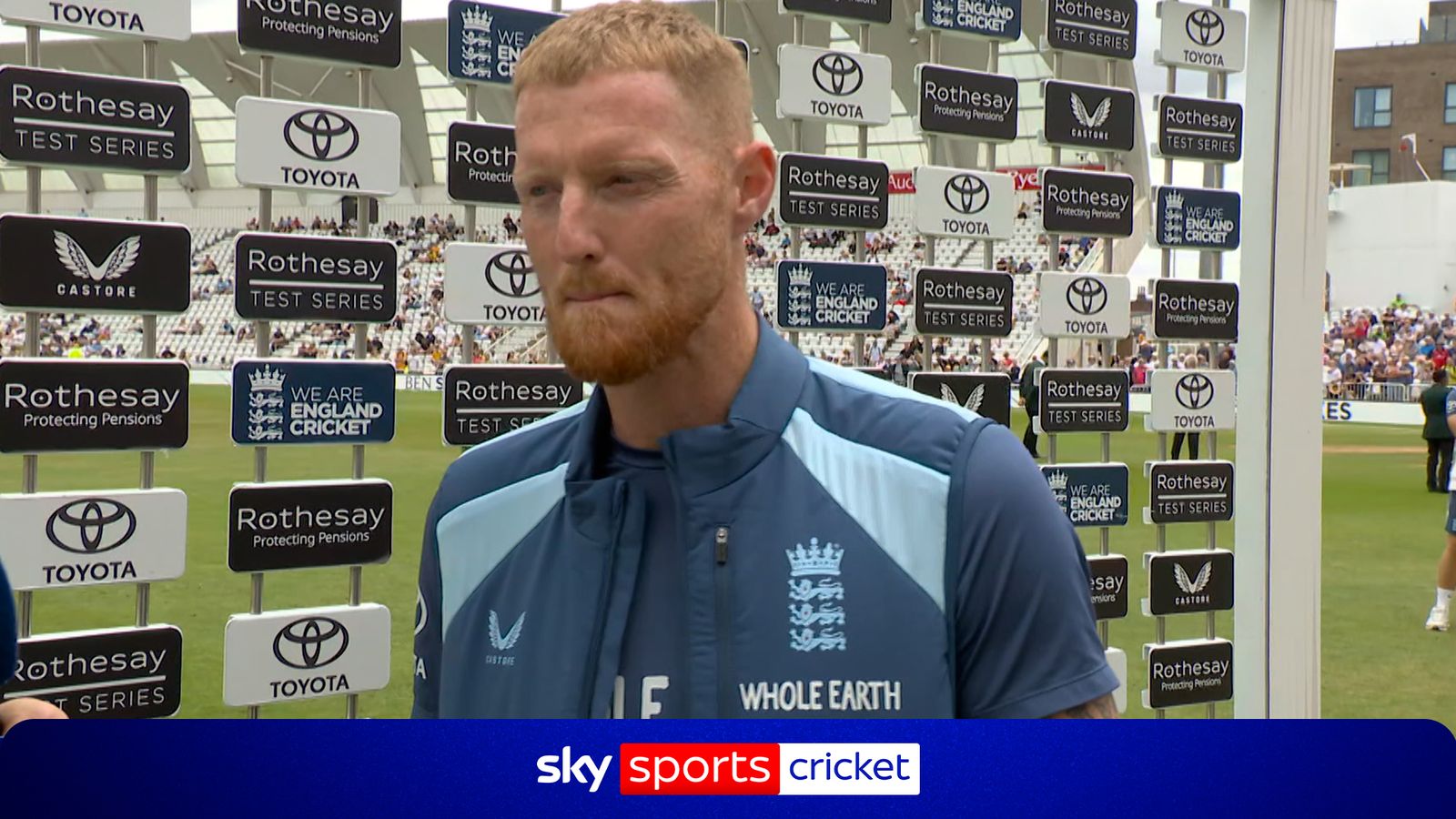 Ben Stokes pożegnał się z angielskimi kibicami po ostatnim meczu testowym